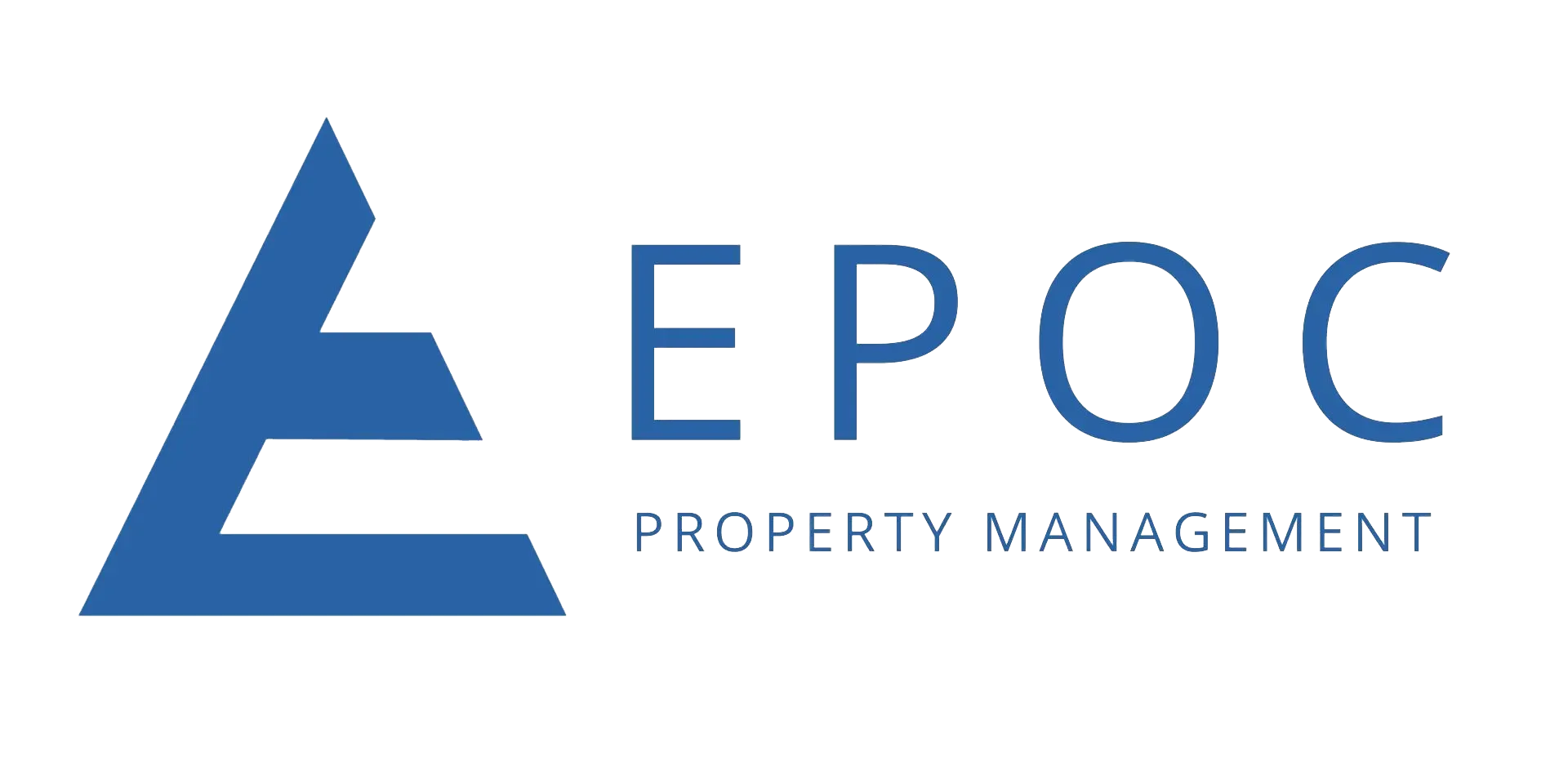 A logo of the company, Epoc
