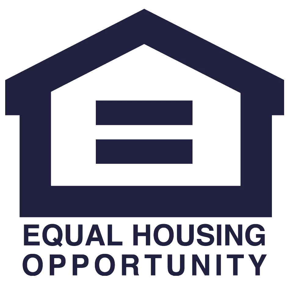 A logo of the fair housing opportunity icon