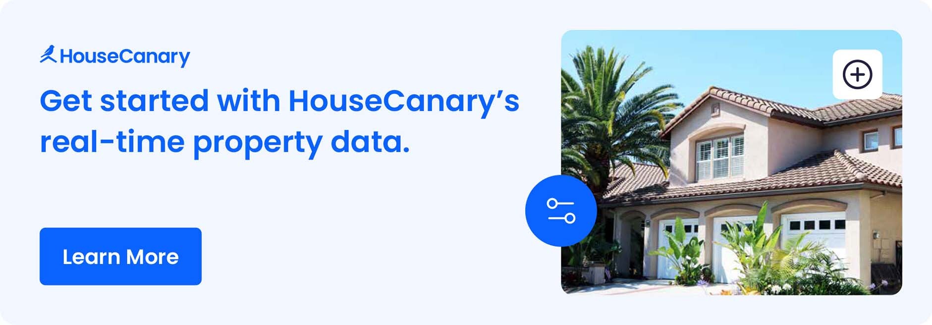 CTA get started with housecanary